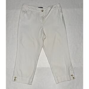 Style & Co. Womens 10 Capri Pants Stretch Professional Lightweight Causal Basic